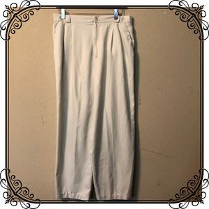 Off-white dress trousers (petite)